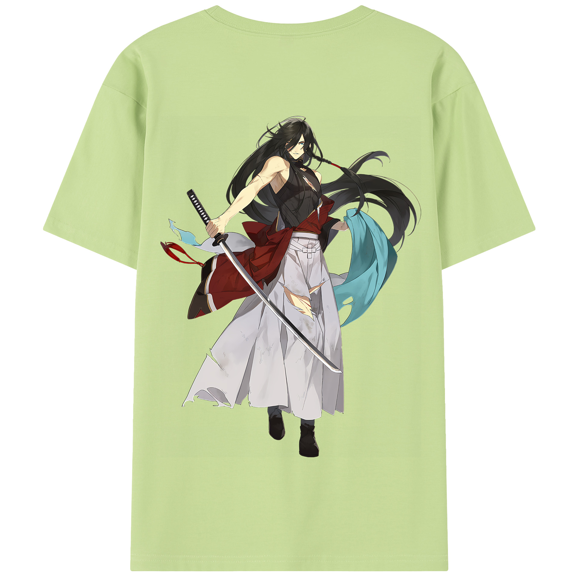 （画像用） 刀剣乱舞 Touken Ranbu 綿100％半袖Tシャツ（背面プリント）
